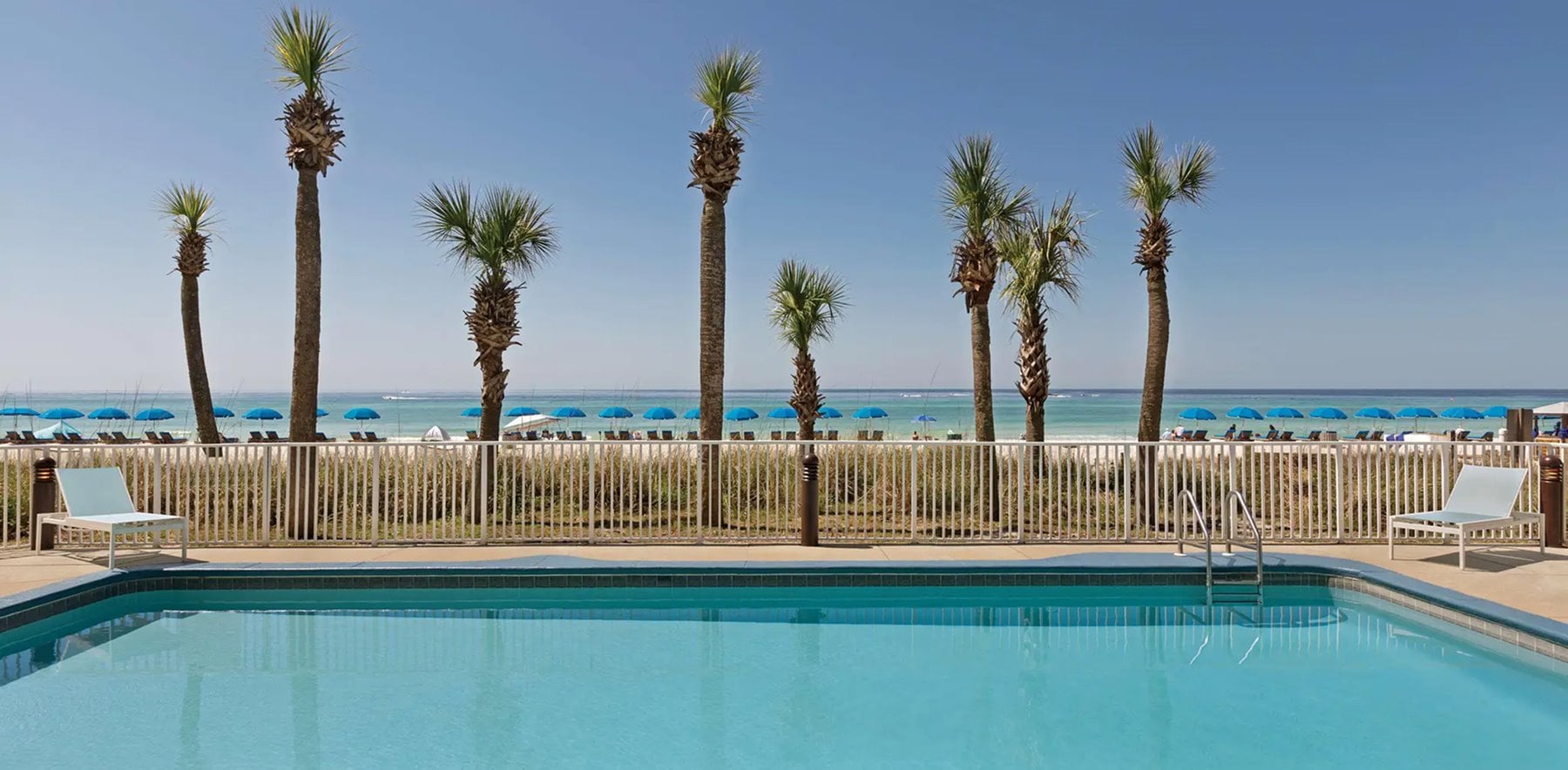Pool at Radisson Beachfront Hotel - Panama City Beach, Florida